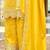 women ethnic motifs embroidered regular thread work kurta with palazzos & with dupatta