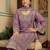 women ethnic motifs embroidered regular kurta with trousers & with dupatta