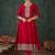 women ethnic motifs embroidered regular gotta patti kurta with trousers & with dupatta