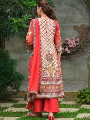 women ethnic motifs embroidered regular mirror work silk kurta with palazzos & with dupatta 2