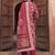 women floral printed regular cotton kurta with trousers & with dupatta