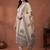 women floral printed regular kurta with trousers & with dupatta