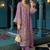 women ethnic motifs embroidered regular kurta with trousers & with dupatta