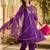 women ethnic motifs embroidered regular thread work liva kurta with palazzos & with dupatta