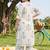 women ethnic motifs printed regular kurta with palazzos