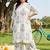 women ethnic motifs printed regular kurta with palazzos