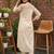 women ethnic motifs printed regular cotton kurta with trousers