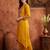 women ethnic motifs embroidered regular thread work kurta with trousers