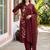 women ethnic motifs embroidered regular thread work cotton kurta with trousers & with dupatta