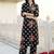 women floral printed regular cotton kurta with trousers