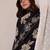 women floral printed regular chanderi silk kurta with trousers & with dupatta