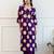 women printed regular thread work kurta with palazzos