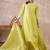women printed regular cotton kurta with trousers & with dupatta