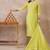 women printed regular cotton kurta with trousers & with dupatta