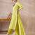 women printed regular cotton kurta with trousers & with dupatta