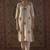 women ethnic motifs embroidered regular thread work liva kurta with trousers
