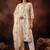 women floral printed regular cotton kurta with trousers & with dupatta