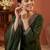 women ethnic motifs embroidered regular kurta with trousers & with dupatta