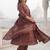 women ethnic motifs printed regular cotton kurta with trousers & with dupatta