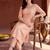women regular mirror work kurta with trousers
