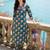 women floral printed regular cotton kurta with trousers