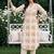 women ethnic motifs printed regular cotton kurta with trousers