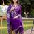 women ethnic motifs embroidered regular kurta with trousers & with dupatta