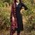 women floral regular cotton kurta with trousers & with dupatta