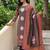women floral printed regular cotton kurta with trousers & with dupatta