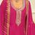 women ethnic motifs embroidered regular thread work kurta with sharara & with dupatta