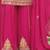 women ethnic motifs embroidered regular thread work kurta with sharara & with dupatta
