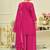 women ethnic motifs embroidered regular thread work kurta with sharara & with dupatta