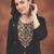 women ethnic motifs embroidered regular thread work kurta with trousers