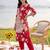 women ethnic motifs printed regular cotton kurta with trousers