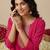 women ethnic motifs embroidered regular kurta with trousers & with dupatta