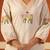 women ethnic motifs embroidered regular thread work cotton kurta with trousers