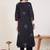 women floral printed regular cotton kurta with trousers