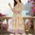 women floral printed regular cotton kurta with trousers