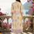 women floral printed regular cotton kurta with trousers