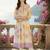 women floral printed regular cotton kurta with trousers