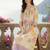 women floral printed regular cotton kurta with trousers