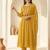 women floral embroidered regular thread work kurta with trousers & with dupatta