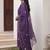 women floral embroidered regular thread work kurta with trousers & with dupatta