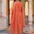 women ethnic motifs regular cotton kurta with trousers & with dupatta