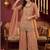 women ethnic motifs embroidered regular mirror work kurta with sharara & with dupatta