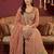 women ethnic motifs embroidered regular mirror work kurta with sharara & with dupatta