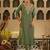 women ethnic motifs embroidered regular thread work kurta with trousers