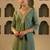 women ethnic motifs embroidered regular thread work kurta with trousers