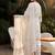 women floral embroidered regular thread work kurta with trousers & with dupatta