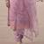women floral embroidered regular thread work kurta with trousers & with dupatta